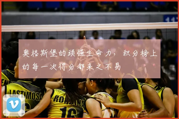 奥格斯堡的顽强生命力，积分榜上的每一次得分都来之不易